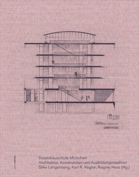Silke Langenberg, Karl R. Kegler, Regine Hess (eds.), Staatsbauschule München. Architektur, Konstruktion und Ausbildungstradition, Munich 2022 © Ivan Sterzinger